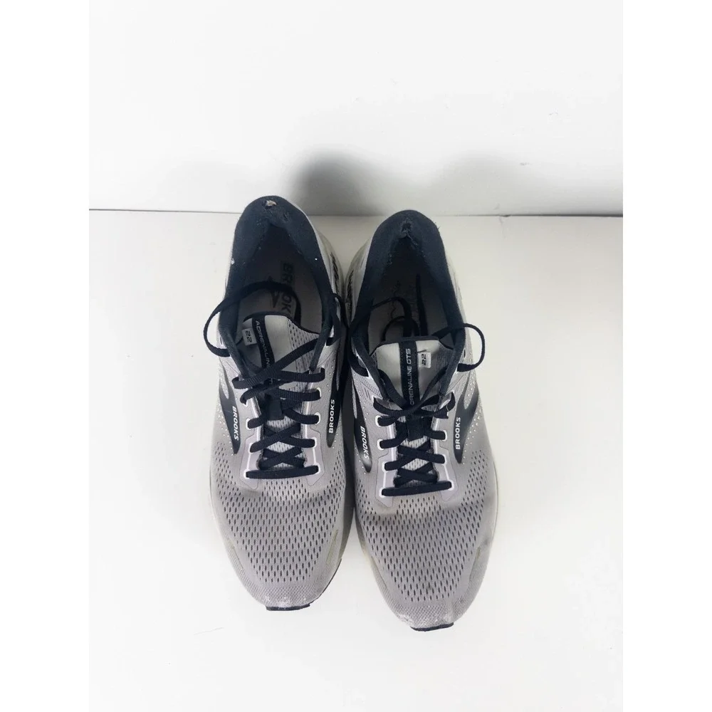 Brooks Adrenaline GT5‎ 22 Running Shoes Mens Gray US 12 EU 46 Lace Sneakers